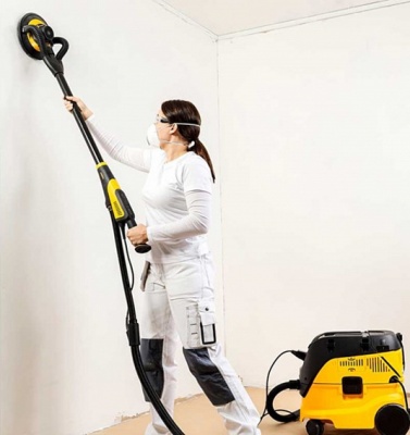 Шлифовальная машина для стен и потолков MIRKA LEROS 950CV Wall Sander 225mm Orbit 5,0