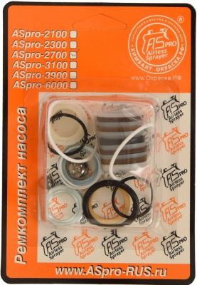 Ремкомплект для окрасочного аппарата ASPRO 2700