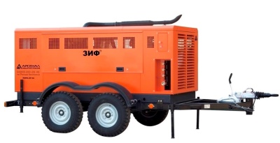 Дизельный передвижной компрессор АРСМАШ ЗИФ-ПВ-10/1,3 на шасси